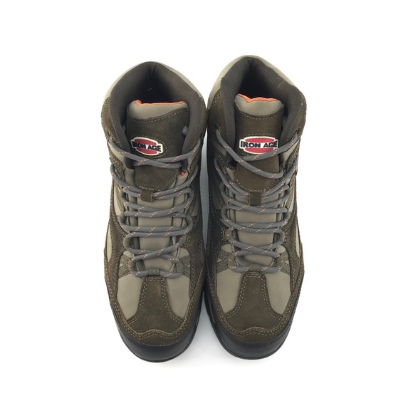 Iron Age Mens IA5825 Highridge WP Steel Toe Boots - Picture 6 of 8